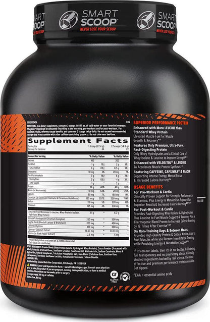 GNC AMP Wheybolic Ripped - Chocolate Fudge