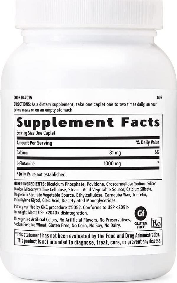 GNC L-Glutamine 1000 mg