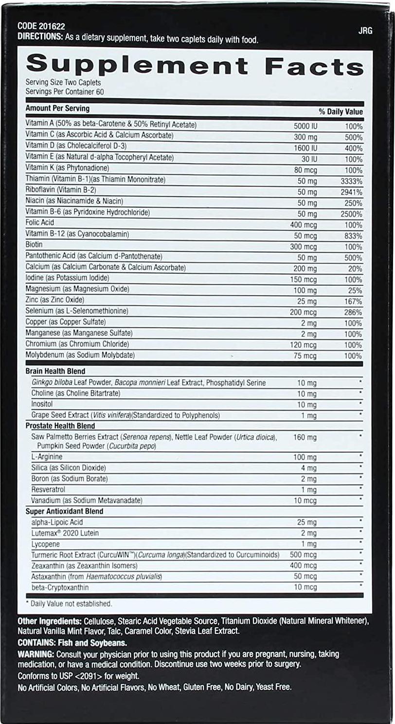 GNC Mega Men 50 Plus Multivitamin