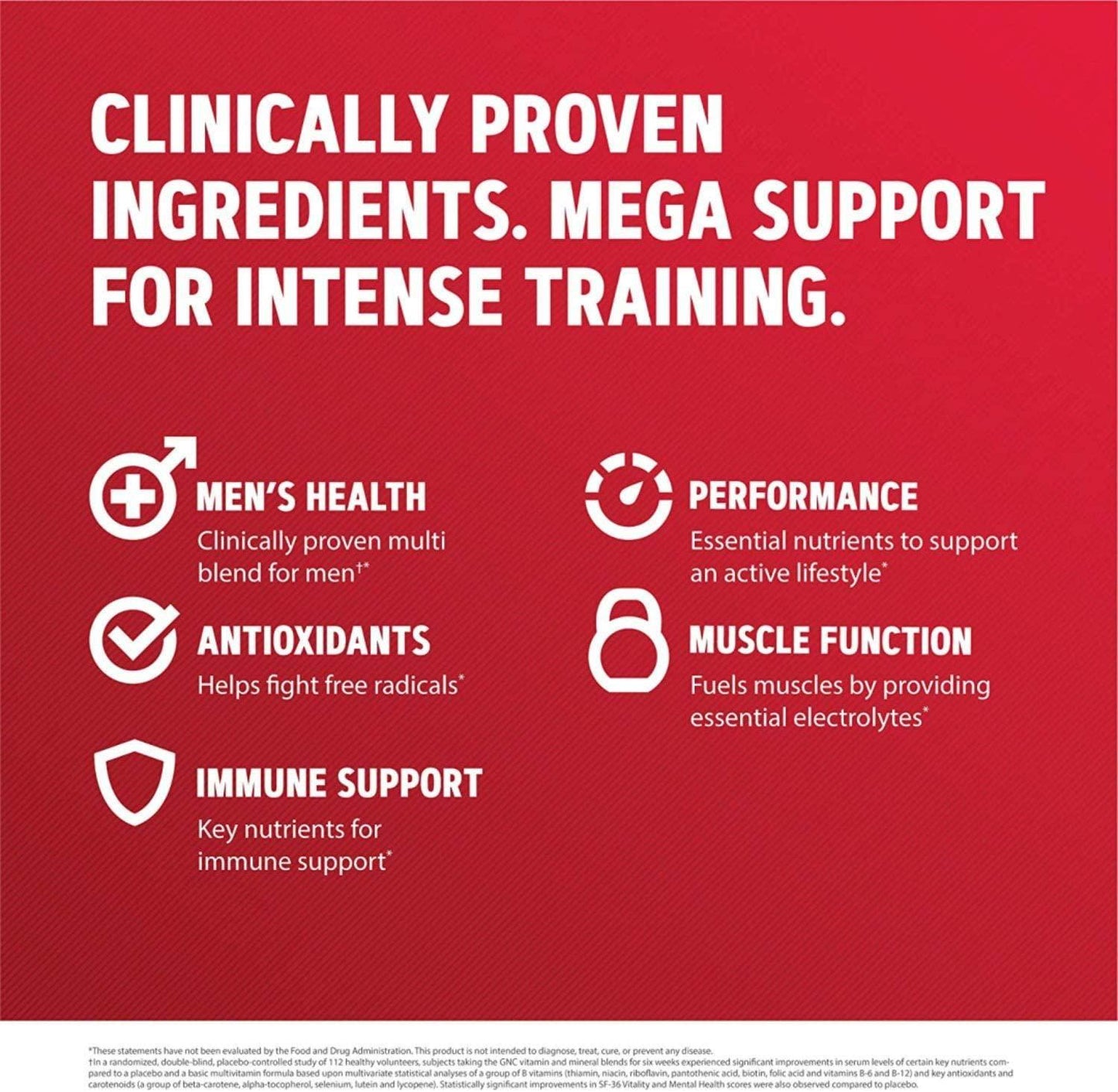 GNC Mega Men Sport Multivitamin for Men, 90 Count, for Performance, Muscle Function, and General Health