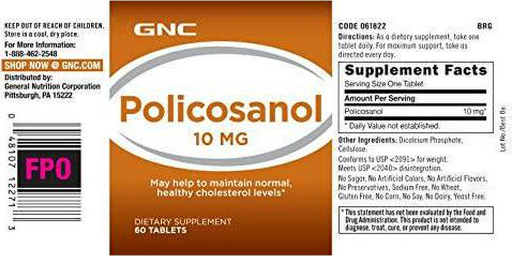 GNC Policosanol 10 mg