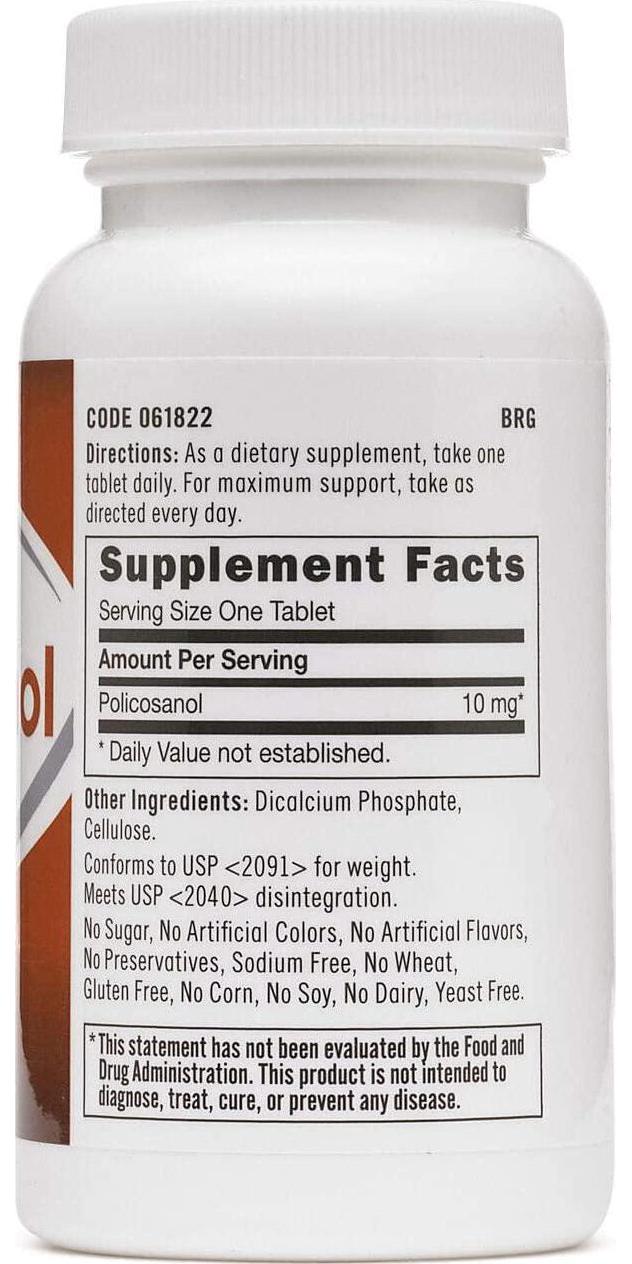 GNC Policosanol 10 mg
