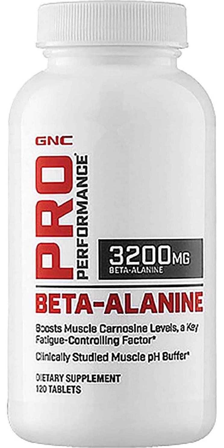 GNC Pro Performance Beta-Alanine, 120 Tablets, Supports Muscle Function