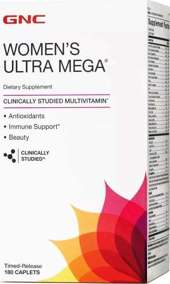 GNC Womens Ultra Mega 180 caplets