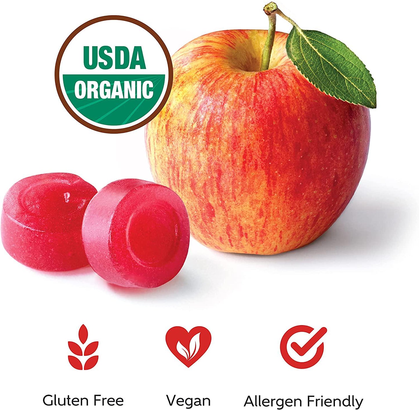 GO Organic Supplement Gummies | 60 Count (Apple Cider Vinegar)