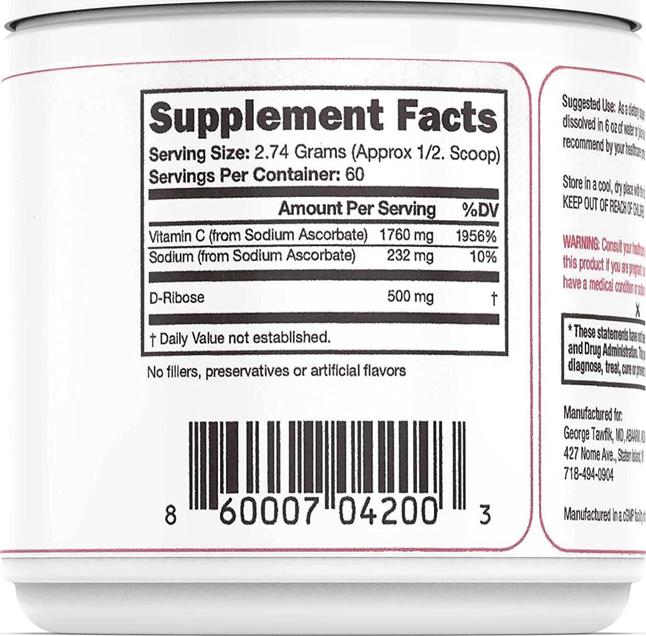 GT HIGH DOSE Vitamin C