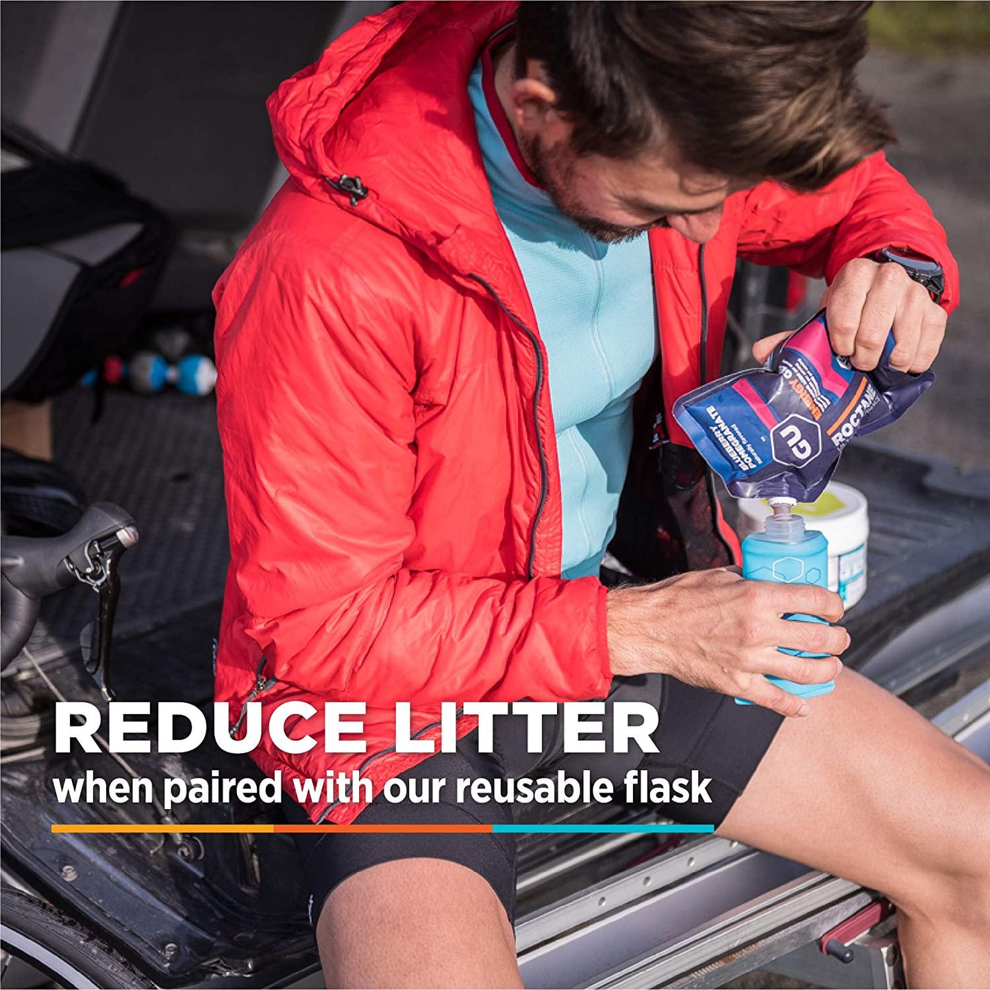 GU Energy Roctane Ultra Endurance Energy Gel, 15-Serving Pouch, Blueberry Pomegranate