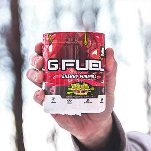 G Fuel Sour Cherry Tub 10.44 oz (40 Servings) Elite Energy and Endurance Formula