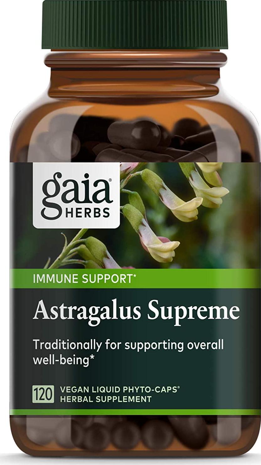 Gaia Herbs Astragalus supreme, 120 Count