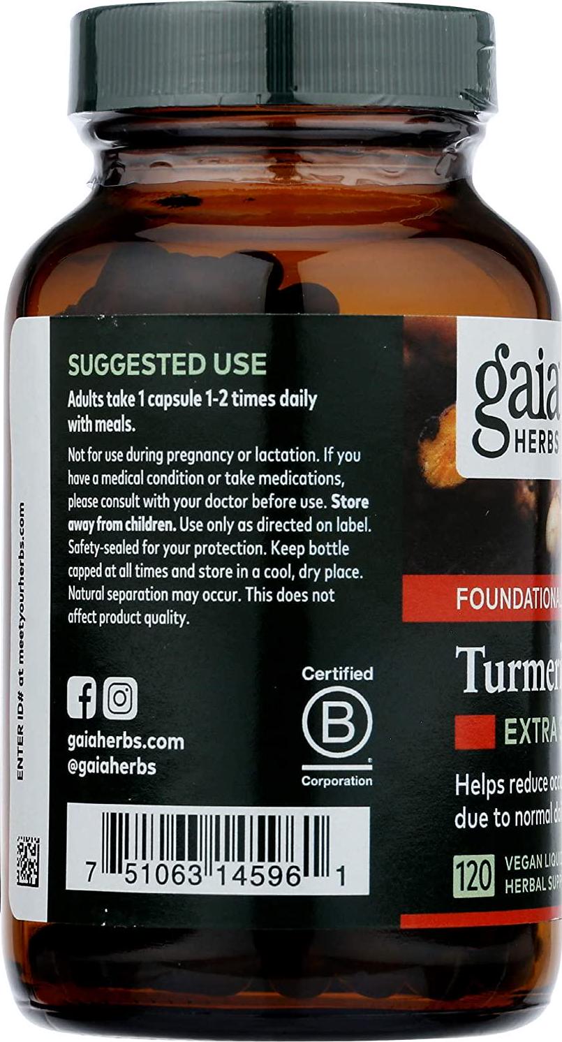 Gaia Herbs Gaia Herbs Turmeric Supreme: Extra Strength 120 ct