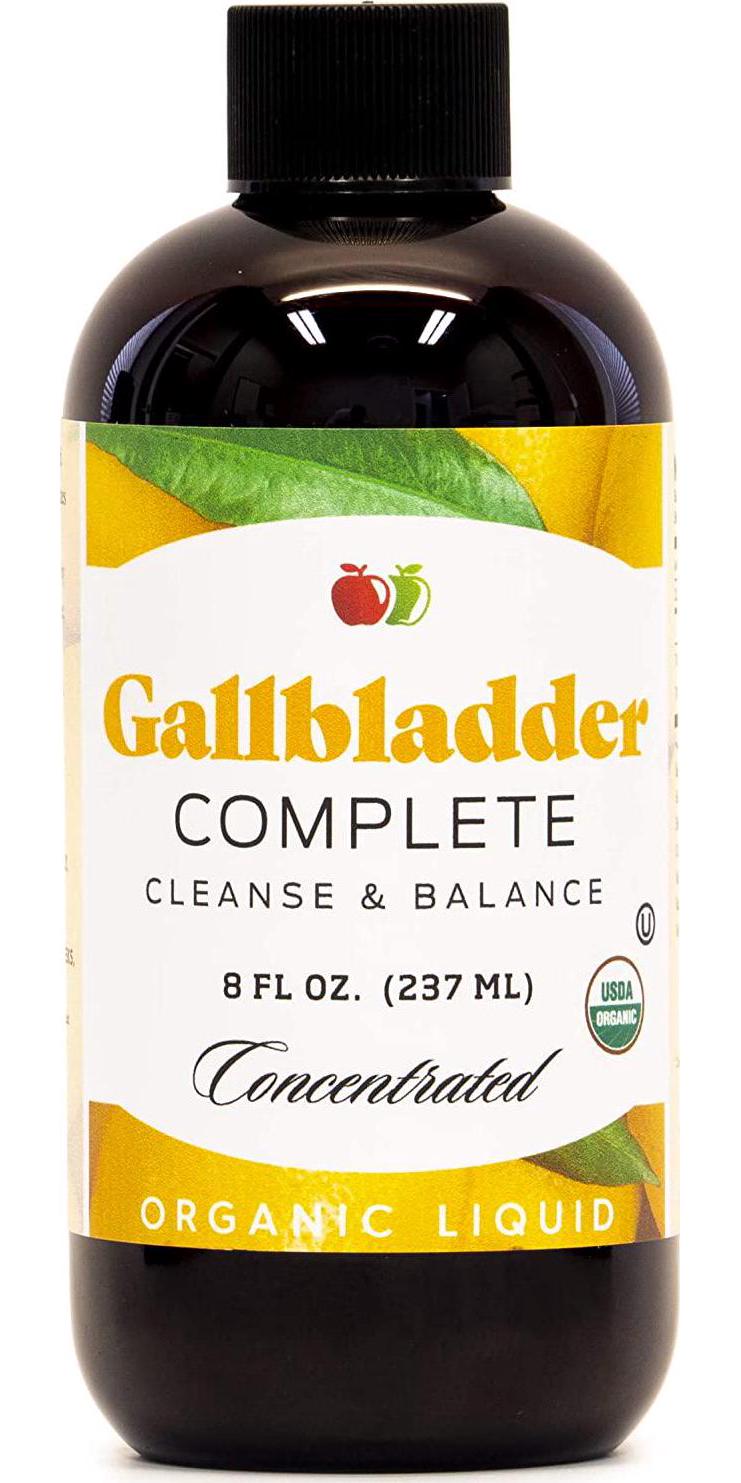 Gallbladder Complete 8oz Organic Liquid Concentrate - Digestive Vinegar Bitters Supplement
