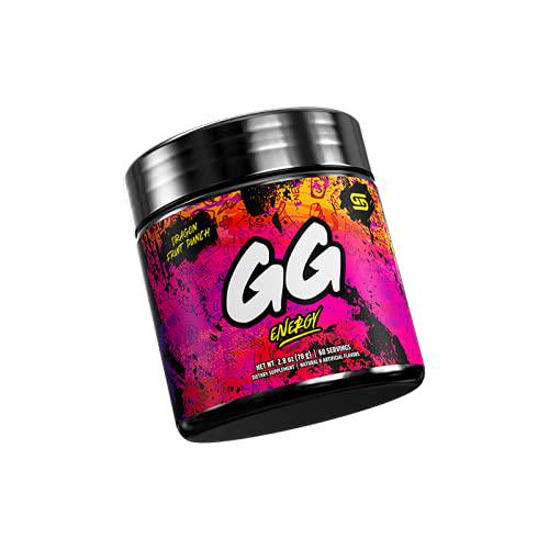 Gamer Supps Dragonfruit Punch GG Energy - 60 Servings, 2.8 Ounce (Pack of 1)