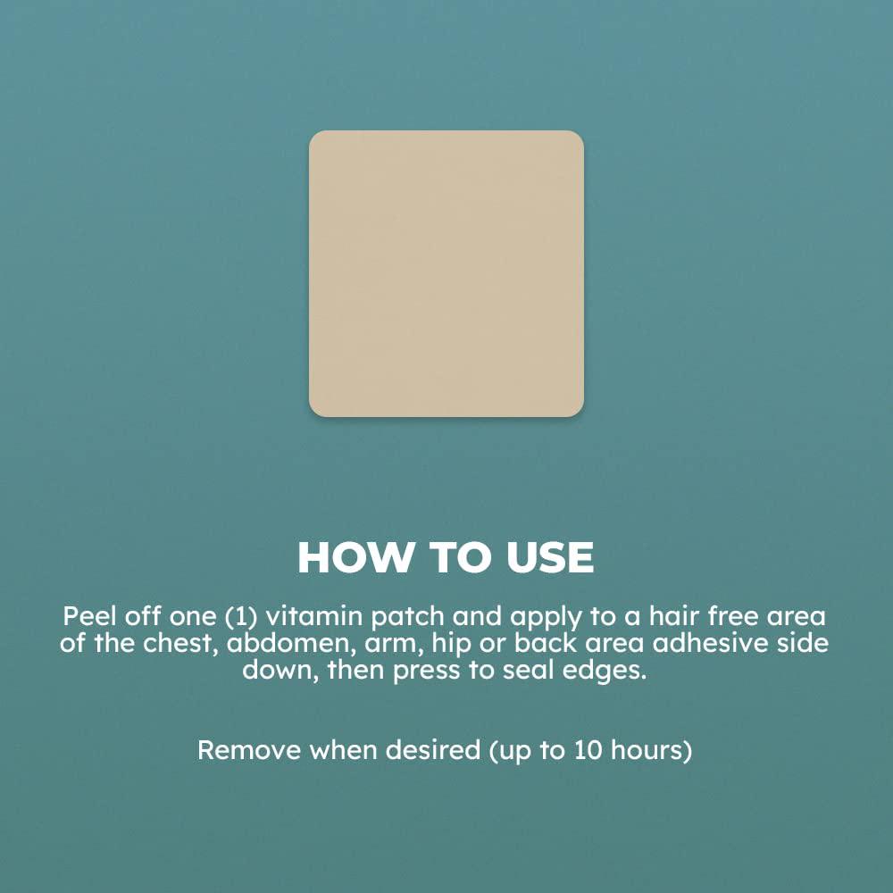 Garcinia Cambogia Patch - Pure Potent Blend Garcinia Cambogia with Apple Cider Vinegar, B12, Green Bean Coffee - Natural Energy and Carb Control