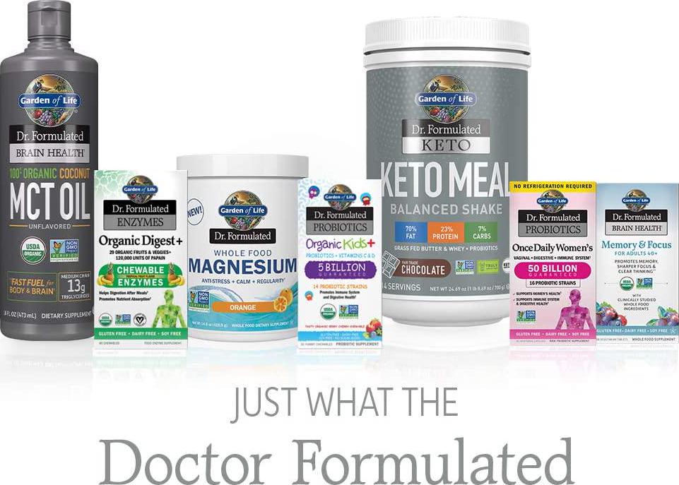 Garden of Life Dr. Formulated Probiotics Platinum Series Restore Sleep with Herbs 200 Billion CFU Guaranteed Plus Valerian Chamomile and More for Digestion, Immune Support, Restful Sleep, 28 Capsules