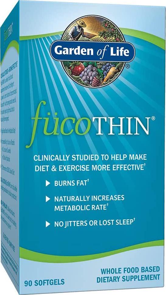 Garden of Life FucoThin Non-Stimulant Thermogenic Caps, 90 ct