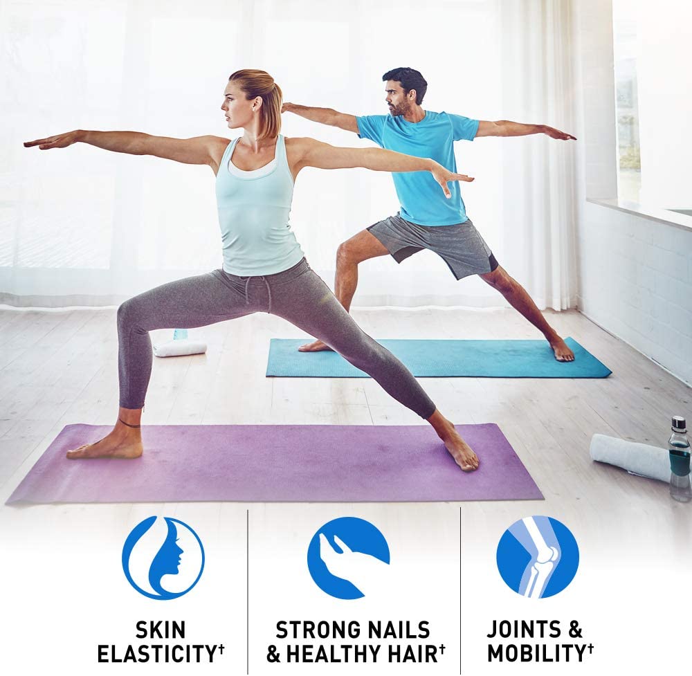 Garden of Life Grass Fed Collagen Peptides Powder for Hair Skin Nails and Joints - Unflavored, 28 Servings - 20g Type I and III Peptides, 18g Collagen Protein, Probiotics - Gluten Free, Keto and Paleo