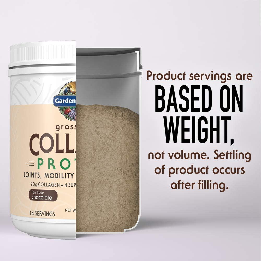 Garden of Life Grass Fed Collagen Protein Powder - Vanilla, 14 Servings, Collagen Powder for Joints Mobility Muscle Repair, Collagen Peptides, Super Seeds Coconut MCTs, Hydrolyzed Collagen Supplement