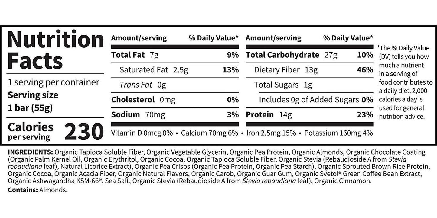 Garden of Life High Protein Bars for Weight Loss - Organic Fit Bar, Chocolate Fudge (12 per carton) - Burn Fat, Satisfy Hunger and Fight Cravings, Low Sugar Plant Protein Bar with Fiber