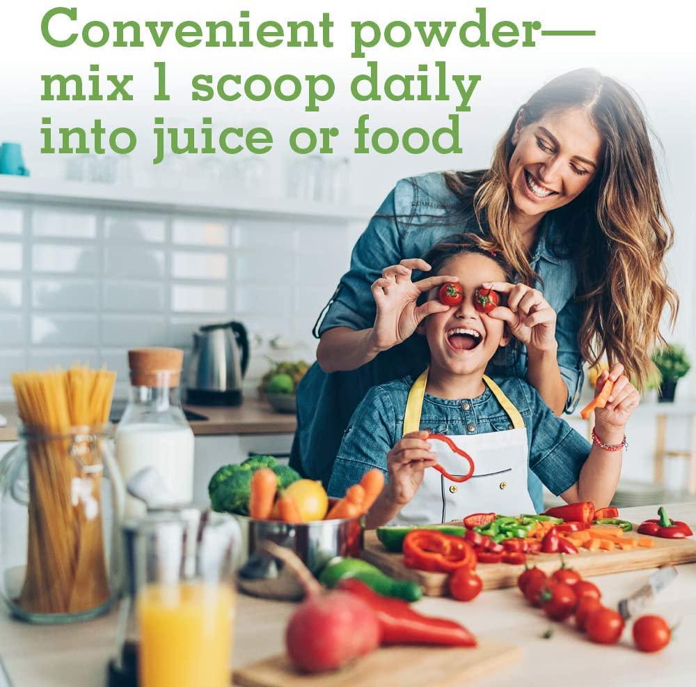 Garden of Life Kids Daily Multivitamin Powder for Toddlers and Kids, Organic, Non-GMO and Gluten Free, 15 Essential Vitamins, Minerals for Healthy Growth, 2.11 Oz