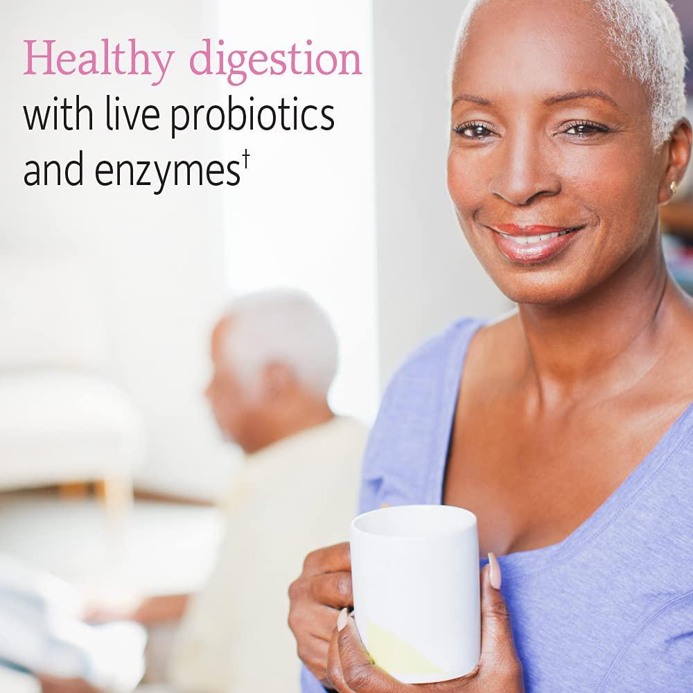 Garden of Life Multivitamin for Women 50 and Over, Vitamin Code Women 50 and Wiser Multi - 240 Capsules with Vitamins A, B, C, D3, E and K, CoQ10, Probiotics and Enzymes