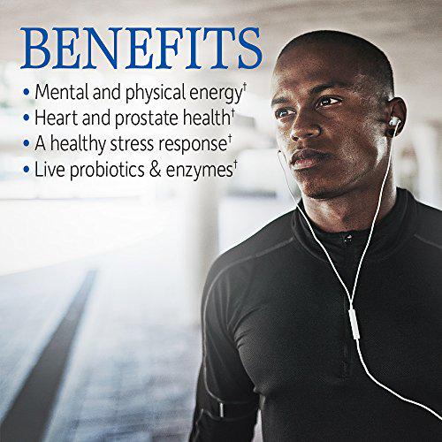 Garden of Life Vitamin Code Whole Food Multivitamin for Men - 240 Capsules, Vitamins for Men, Fruit Veggie Blend and Probiotics for Energy, Heart, Prostate Health, Vegetarian Mens Multivitamins