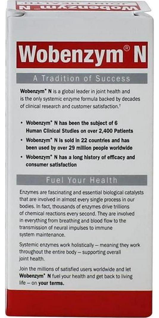 Garden of Life Wobenzym N Wobenzym N 100 Tab