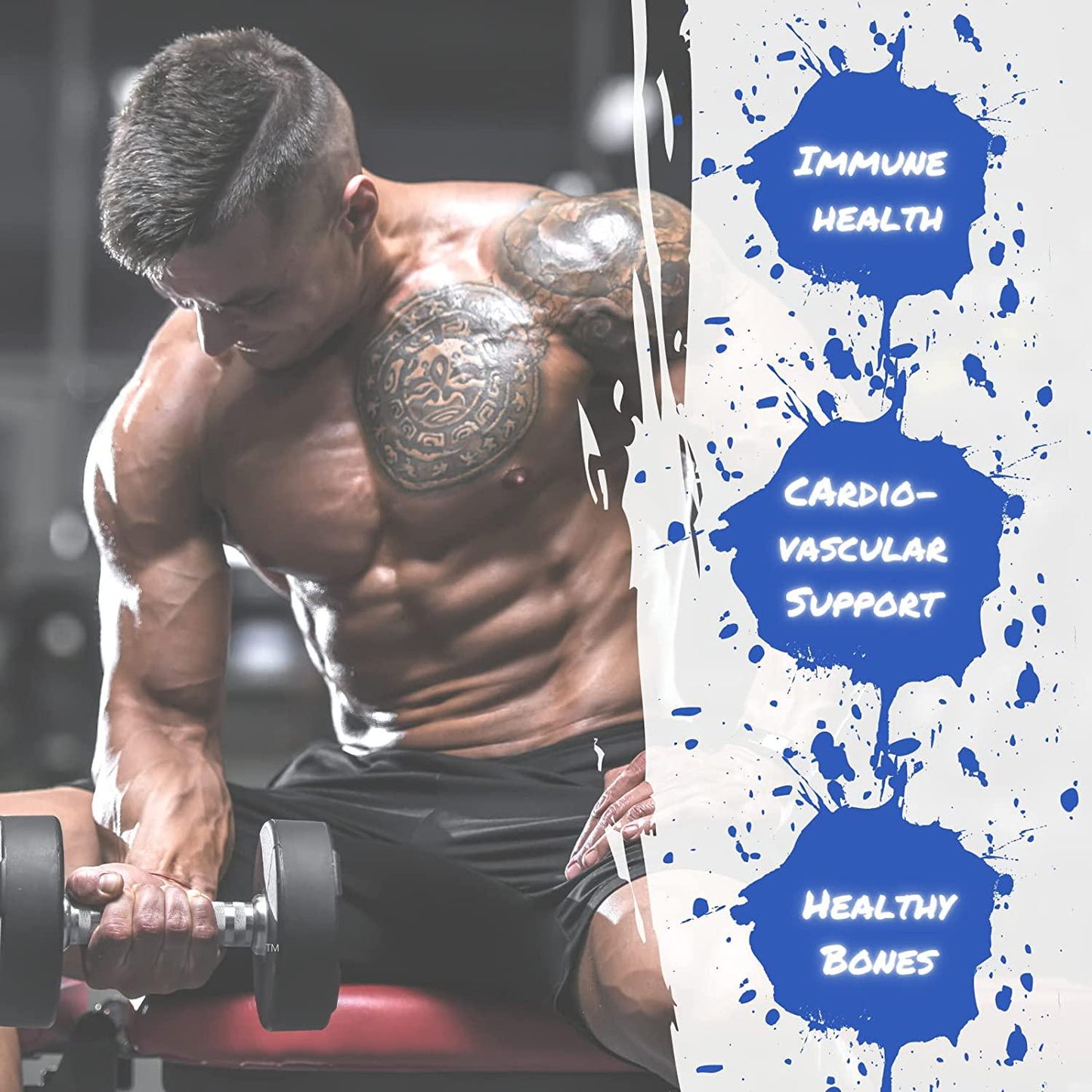 Gaspari Nutrition AnaviteXT: Multivitamin and Mineral Complex for Men, Enhanced Muscle Growth and Recovery, Testosterone Support, 90 Tablets