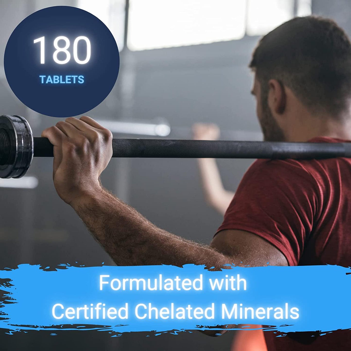 Gaspari Nutrition Anavite - Sports Multi-Vitamin with Amino Acids, Beta-Alanine and L-Carnitine, Enhanced Performance and Recovery, 180 Tablets