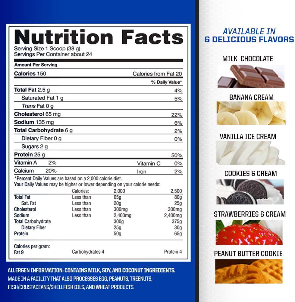 Gaspari Nutrition Myofusion Advanced Protein, Strawberries and Cream, 4 Pound