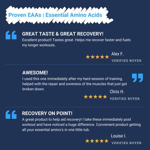 Gaspari Nutrition: Proven EAAs, Vegan Fermented EAAs, Enhances Recovery and Replenishes Electrolytes, Non-GMO, 30 Servings (Blueberry Acai)