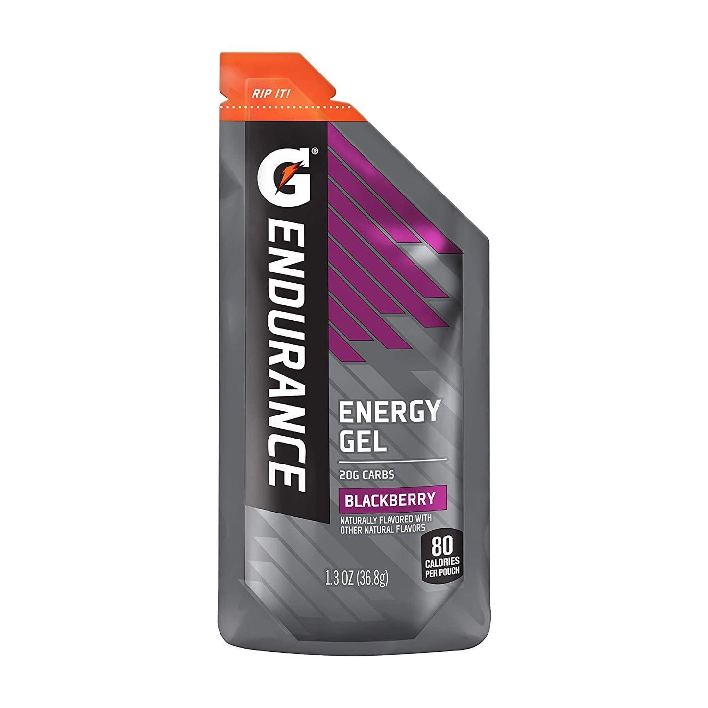 Gatorade 128542 Endurance Energy Gel, Blackberry, 21 Pack, 1.3 oz Pouches