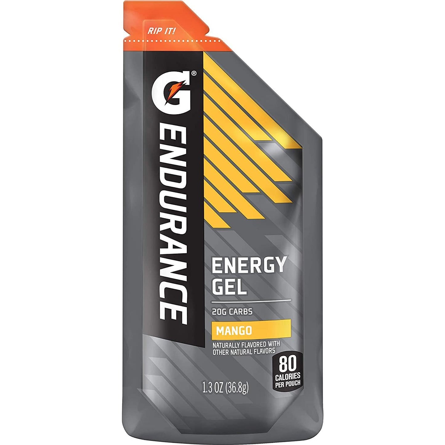 Gatorade Endurance Energy Gel No Caffeine 4 Flavor Variety Pack of 12