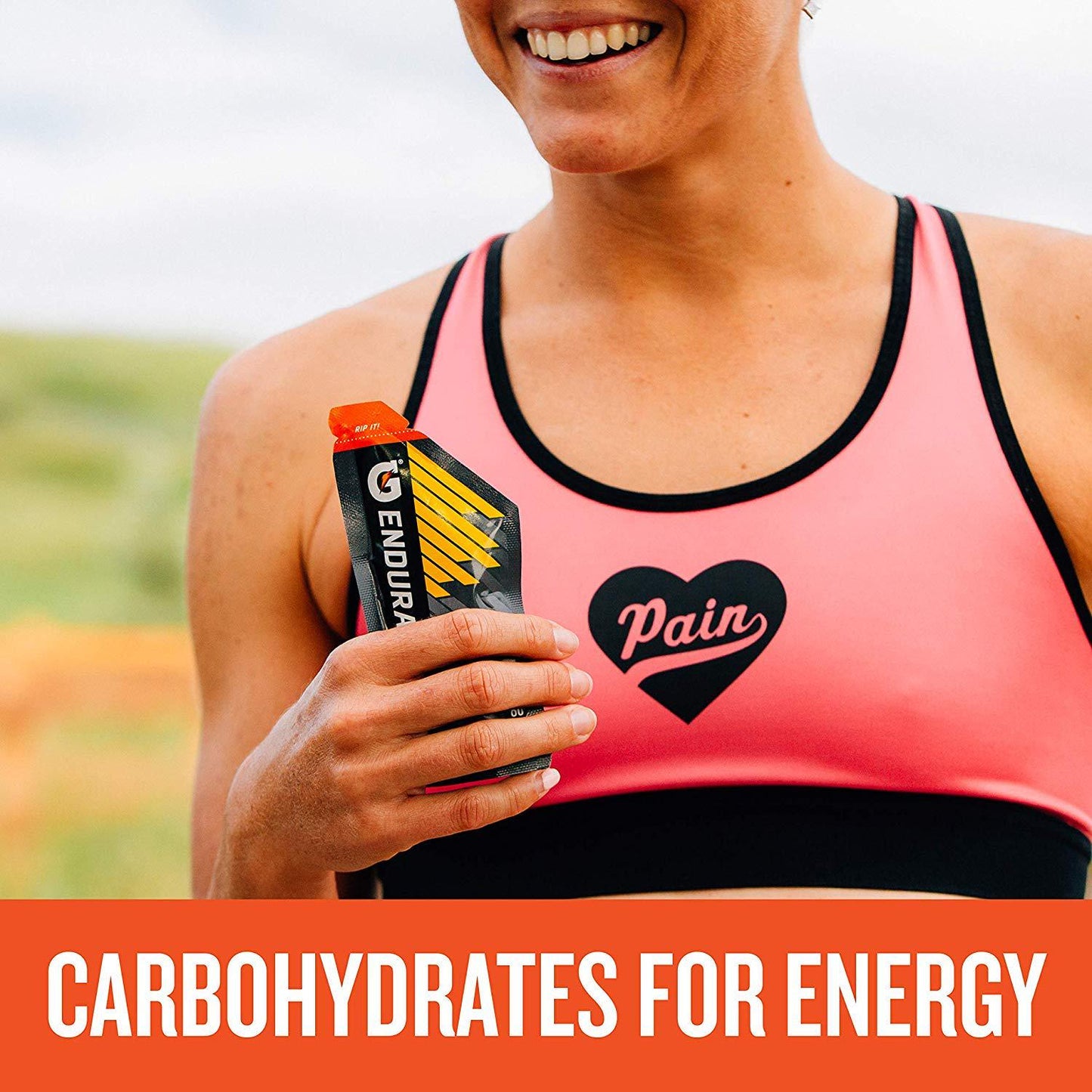 Gatorade Endurance Energy Gel No Caffeine 4 Flavor Variety Pack of 12