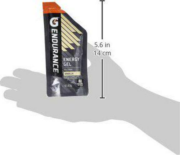 Gatorade Endurance Energy Gel, Vanilla, 21 Pack, 1.3 oz Pouches