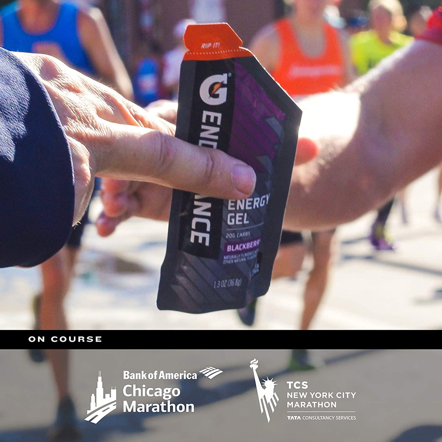 Gatorade Endurance Energy Gel, Apple Pear, 21 Pack, 1.3 oz Pouches