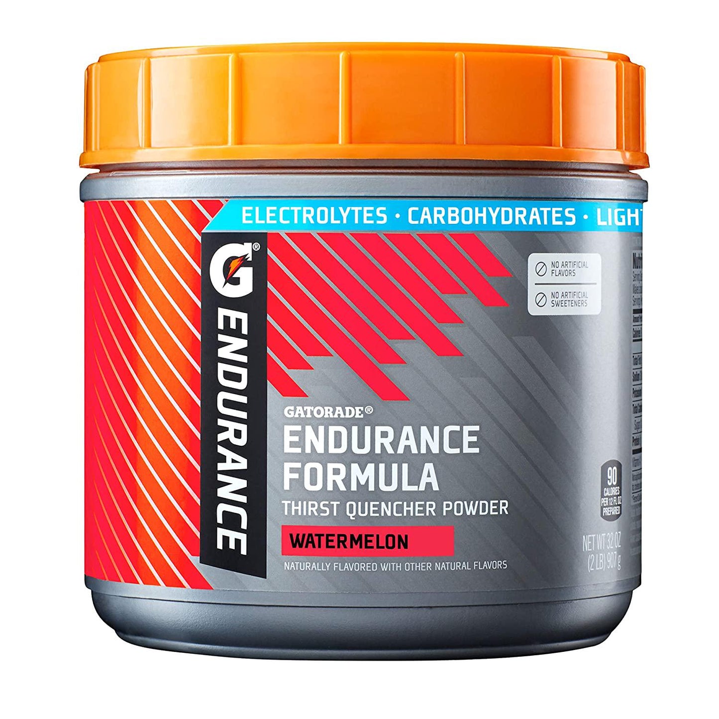 Gatorade Endurance Formula Powder, Watermelon, 32 Ounce and Thirst Quencher Powder, Frost Glacier Freeze, 76.5 Ounce, Pack of 1