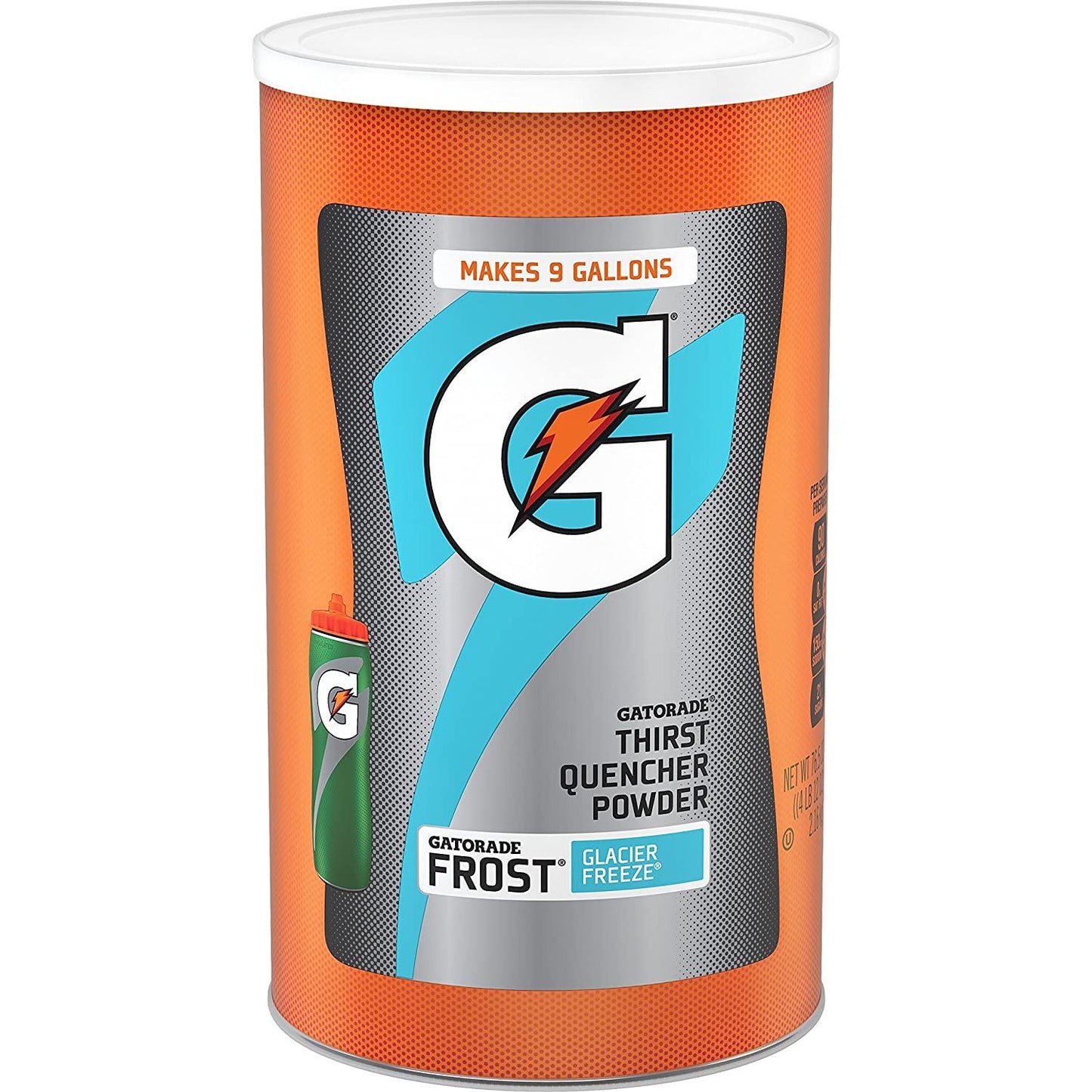 Gatorade Endurance Formula Powder, Watermelon, 32 Ounce and Thirst Quencher Powder, Frost Glacier Freeze, 76.5 Ounce, Pack of 1