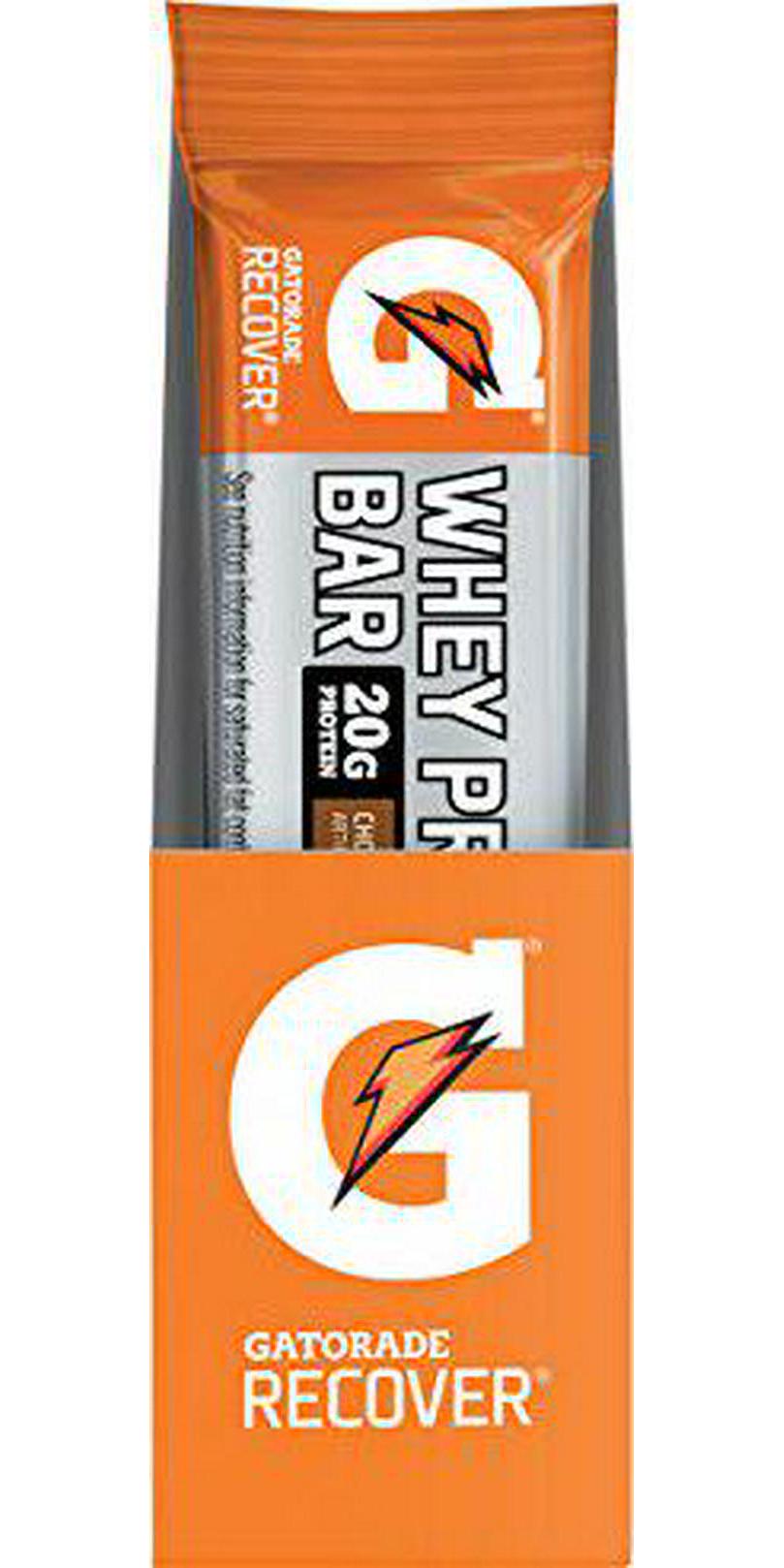 Gatorade Whey Protein Recover Bars, Chocolate Chip, 6 Count