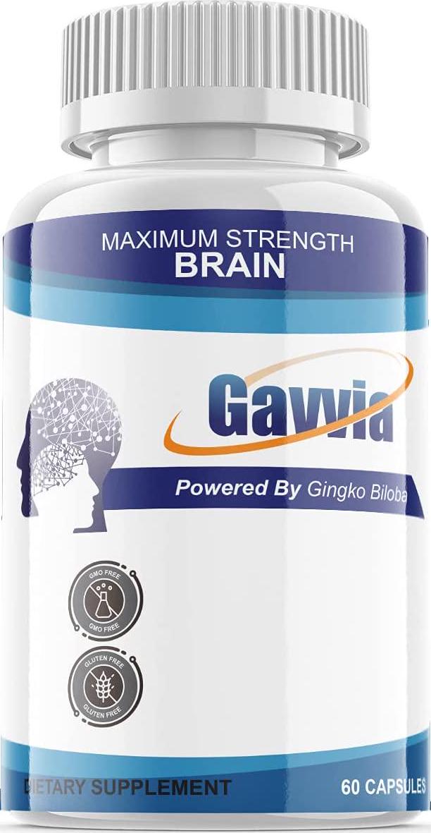 Gavvia Brain Nootropic Supplement Pills for Focus (1 Pack)