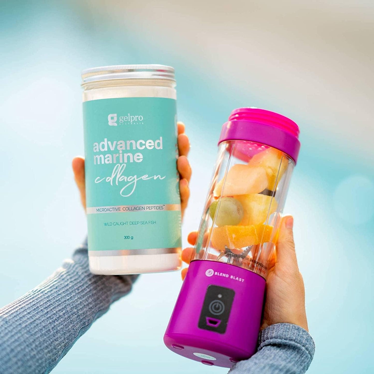 Gelpro - Advanced Marine Collagen Peptides Powder | From Wild-Caught Cod Skin | Supports Healthy Skin, Hair, Joints and Bones | Paleo Friendly