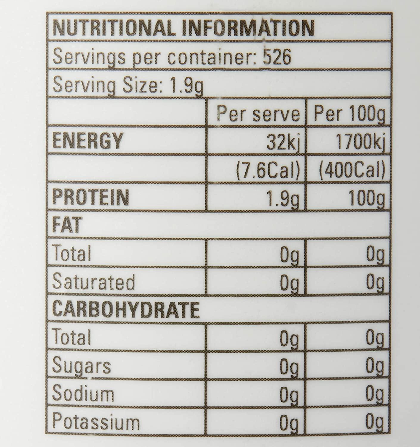 Gen-Tec Nutrition Glutamine Powder, 1 Kilograms