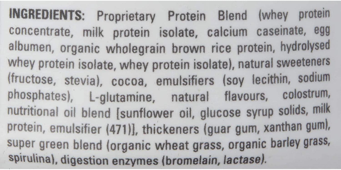 Gen-Tec Nutrition Macro Pro 7 Protein Chocolate Powder, 908 Grams