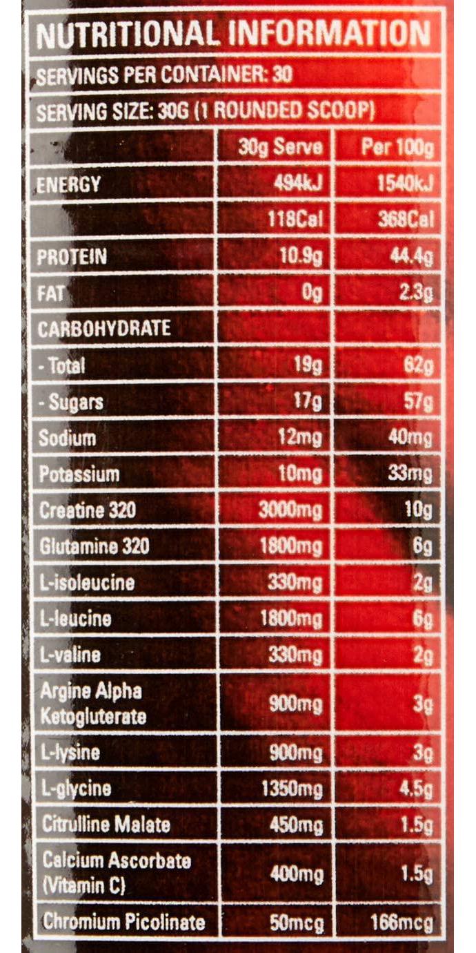 Gen-Tec Nutrition P2P Intra Workout Blueberry Powder, 900 Grams