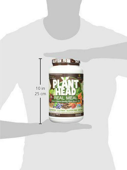 Genceutic Naturals Chocolate Plant Head Real Meal, 2.3 Pound