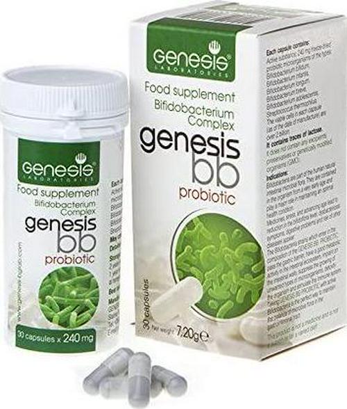 Genesis Bifidobacterium Complex BB Probiotic 30 capsules of 240 mg