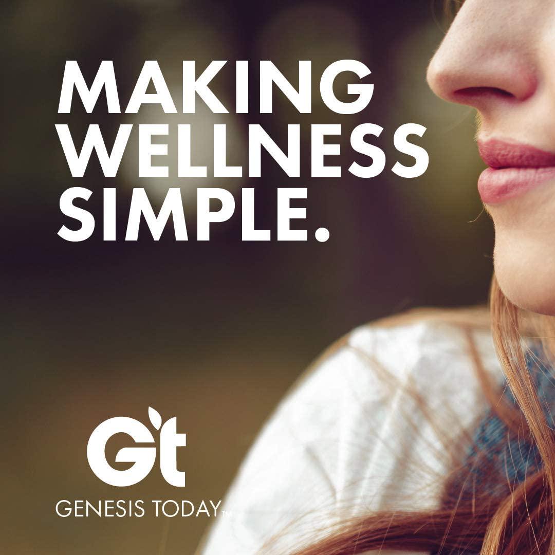 Genesis Today - Hair Growth and Volume High Potency 5,000 mcg Biotin Folate Healthy Hair Vitamin 90 Capsules