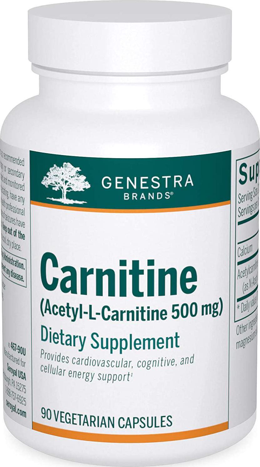 Genestra Brands Carnitine | Support for Exercise Recovery and Endurance | 90 Capsules