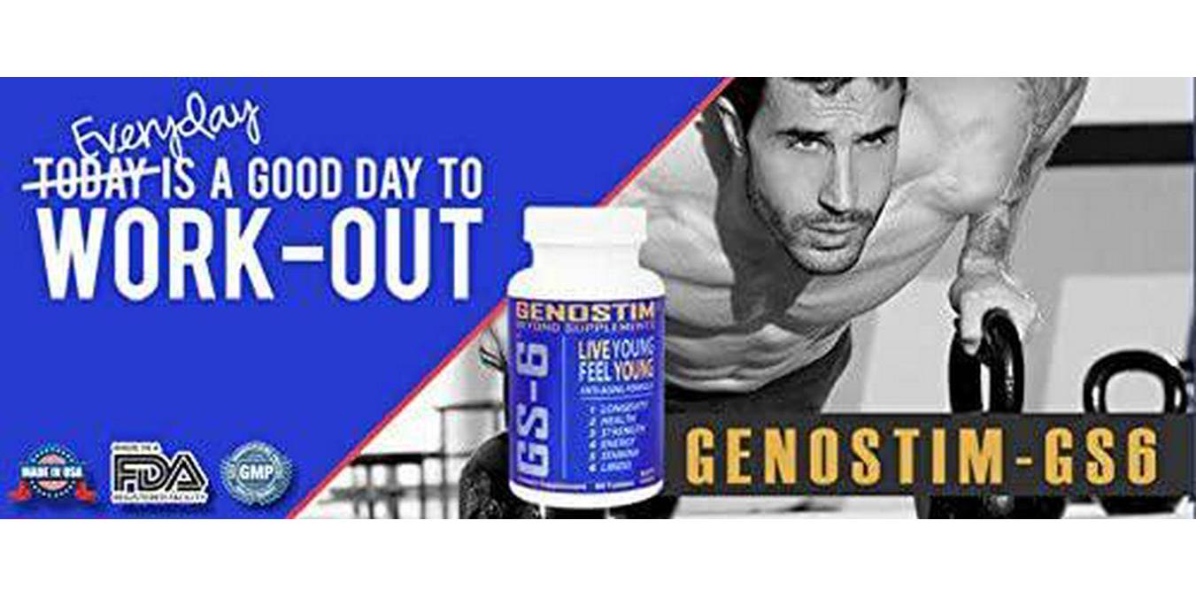 Genostim GS-6 Anti-Aging Protein Peptide Supplement, 100mg of Protein Peptides Stimulates Hormonal Balance for Accelerated Healing for Athletes and Cellular Rejuvenation for Men and Women, 60 Tablets