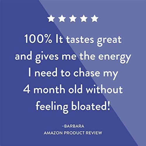 Genuine Health Fermented Organic Vegan Proteins+, Natural Chocolate Protein Powder, 20g Protein, 21.16 oz tub, 20 Servings