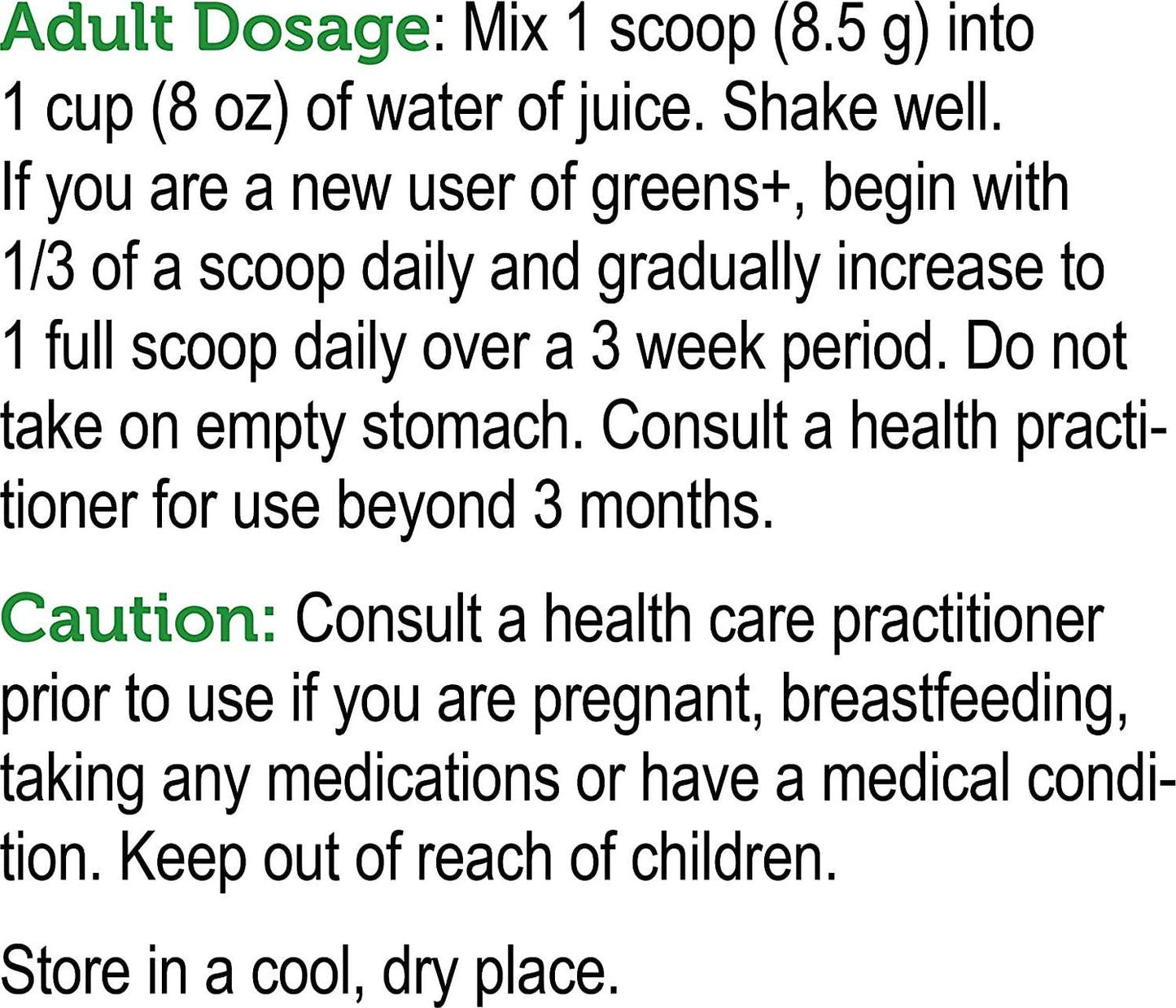 Genuine Health Greens Original, Natural Flavour, Superfood Powder, Non GMO, 510g Tub, 60 Servings